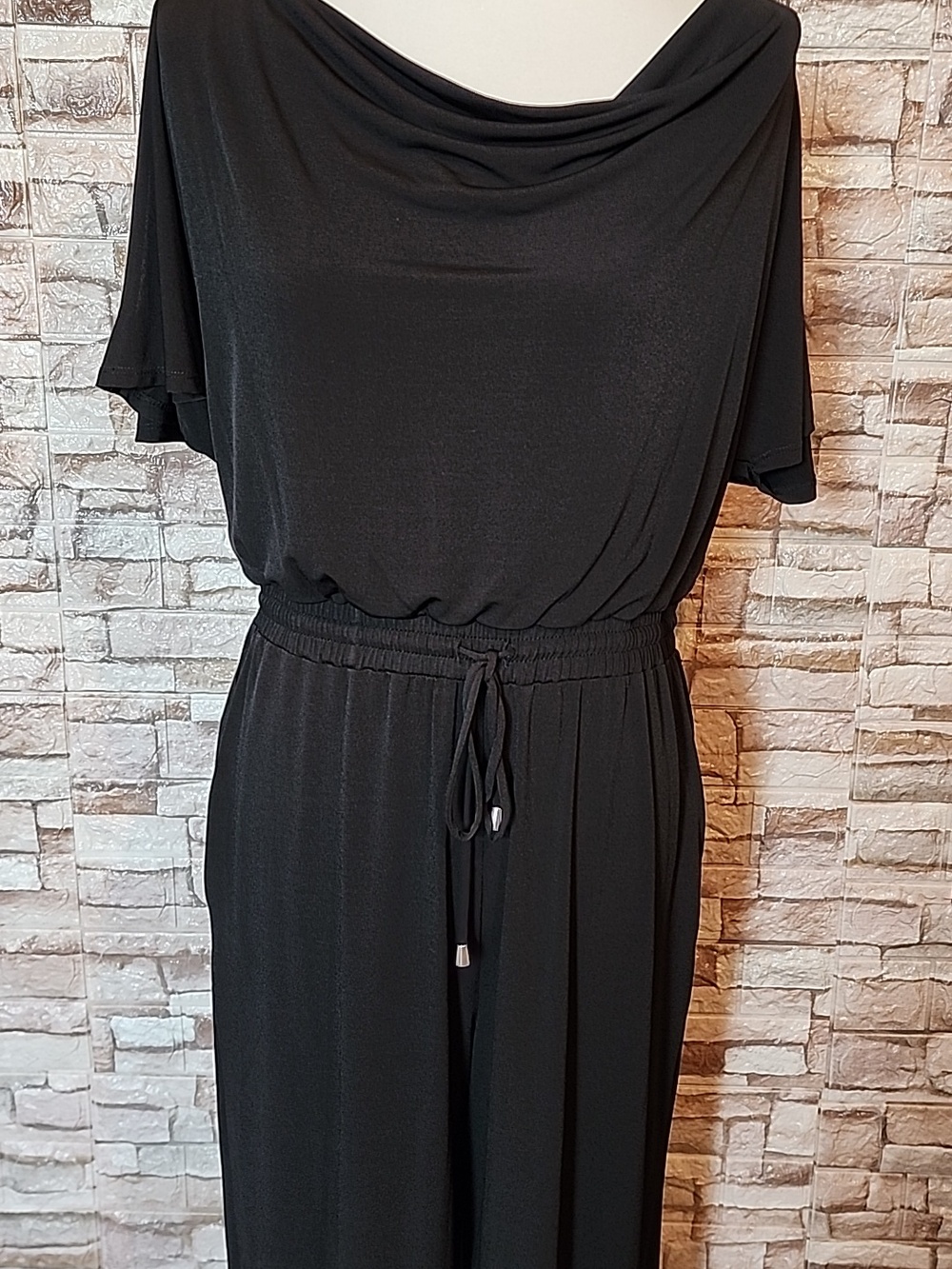 JohnPaulRichard Elegant Black Women's Jumpsuit Brand New - Picture 2 of 13